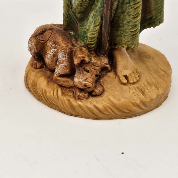 Fontanini 5" 1987 ABRAHAM 142 Holy Family Depose Italy Nativity Roman Simonelli - Picture 6 of 9